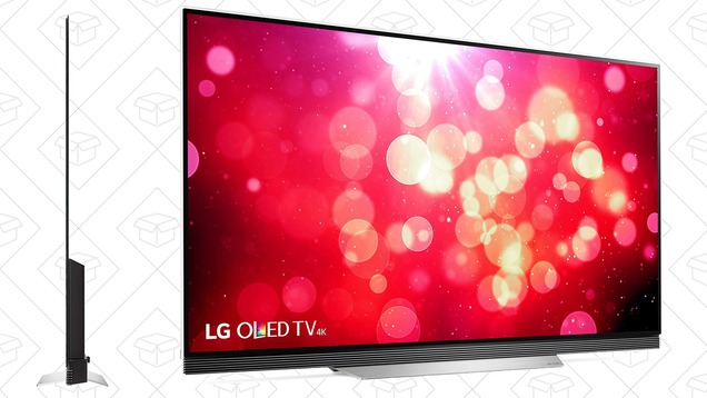 LG 55" OLED 4K TV, $1800 | 65", $2600